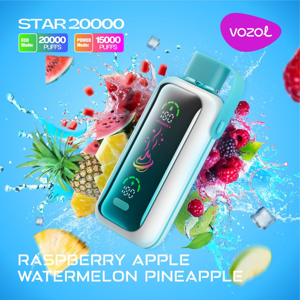 VOZOL Disposable Vape - STAR 20000: Redefining the Future of Vaping in 2025
