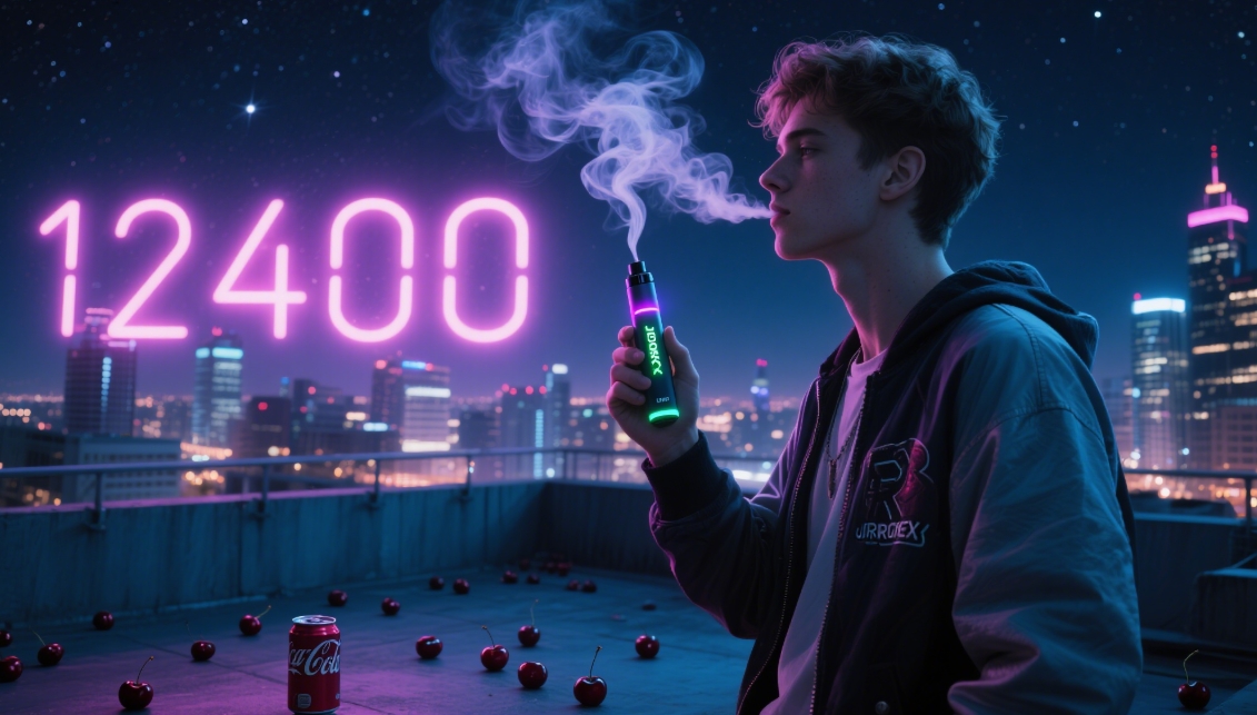 JNR ROCKET-X 12400 Puffs-Fizzy Cherry Cola | Disposable Vape: The Future of Flavor and Function