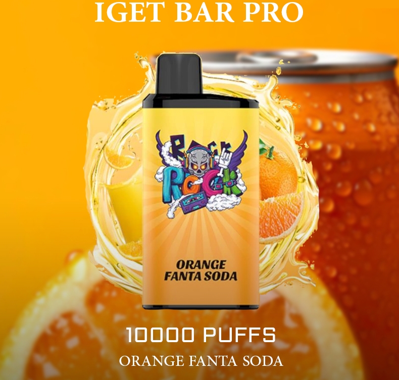 IGET Bar Pro 10000 Puffs - Orange Fanta Soda | Disposable Vape: The Ultimate 2025 Aussie Vaping Companion