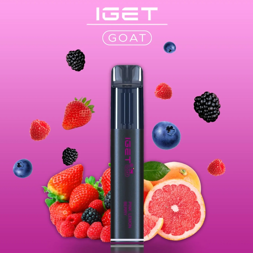 The IGET Goat 5000 Puffs: Pink Lemon Berry - Your Pocket-Sized Aussie Summer Escape