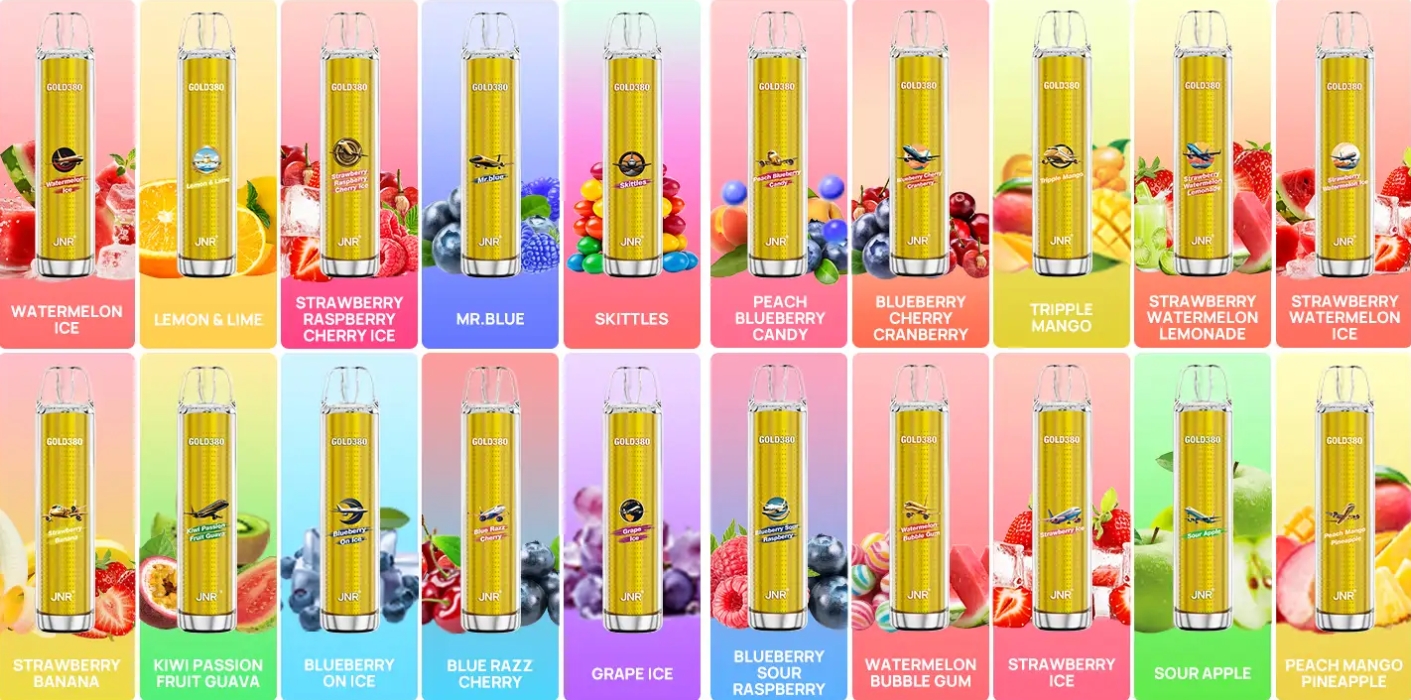 The Zest of Convenience: Unveiling the JNR GOLD380 6000 Puffs in Electrifying Lemon & Lime