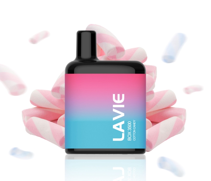 The Sweet Symphony: Experiencing the LAVIE BOX 3500 Puffs Vape in Cotton Candy