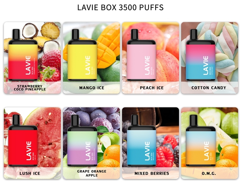 The Sweet Symphony: Experiencing the LAVIE BOX 3500 Puffs Vape in Cotton Candy