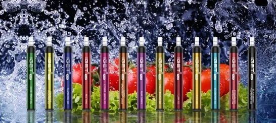 The Allure of the Tropics, Chilled: A Deep Dive into the IGET Plus 1200 Puffs - Lychee Lemon Ice