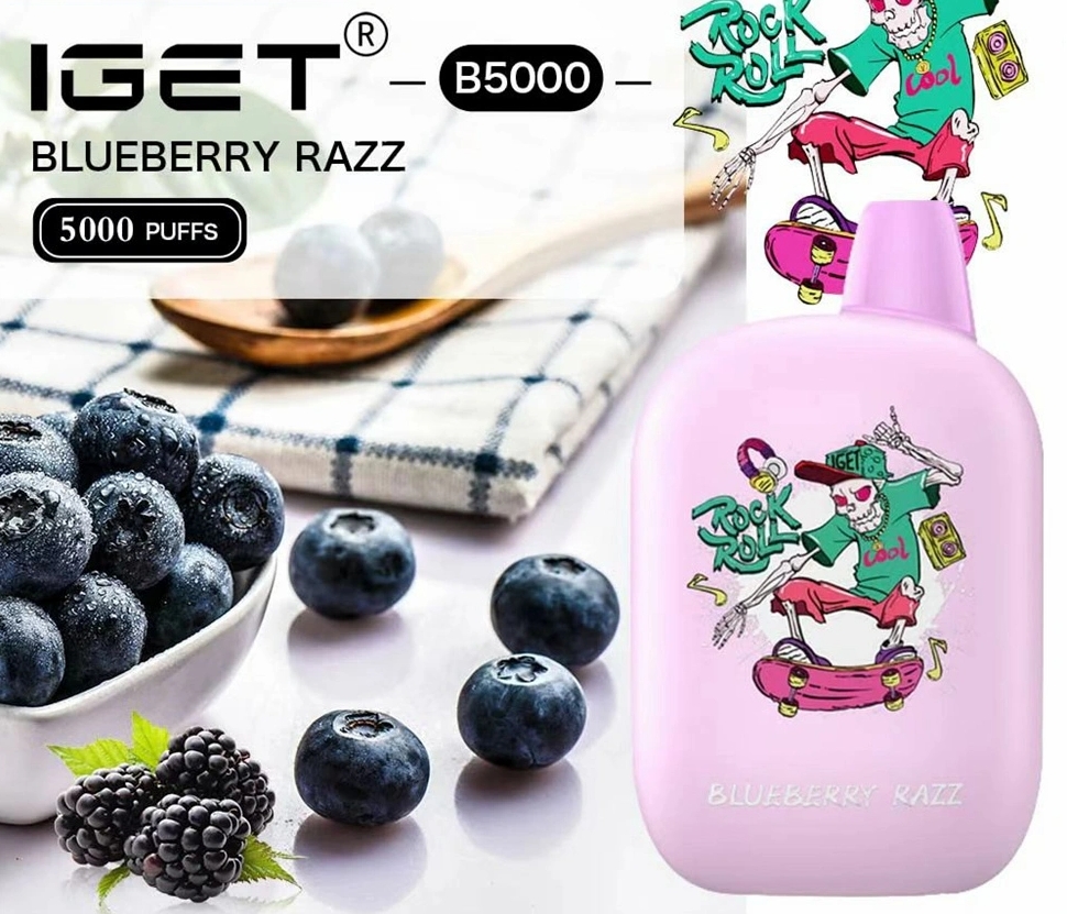 Discovering the Allure of IGET B5000 Vape – Blueberry Razz Flavor: Where Innovation Meets Taste