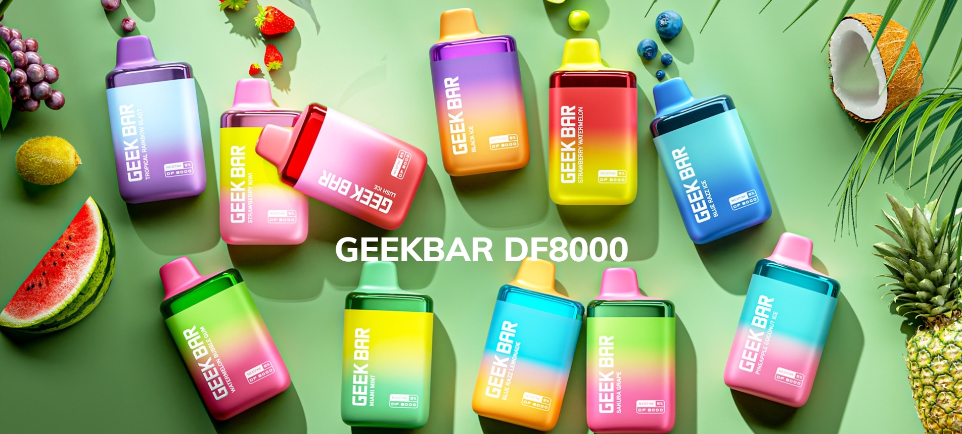 Geek Bar DF8000 Vape: Where Miami Mint Meets Canadian Cool – Your 2025 Vape Essential